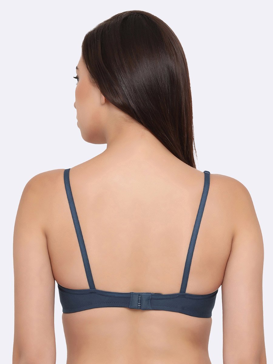 Pack of 2 - Non-Padded Non-Wired Cotton T-Shirt Bra