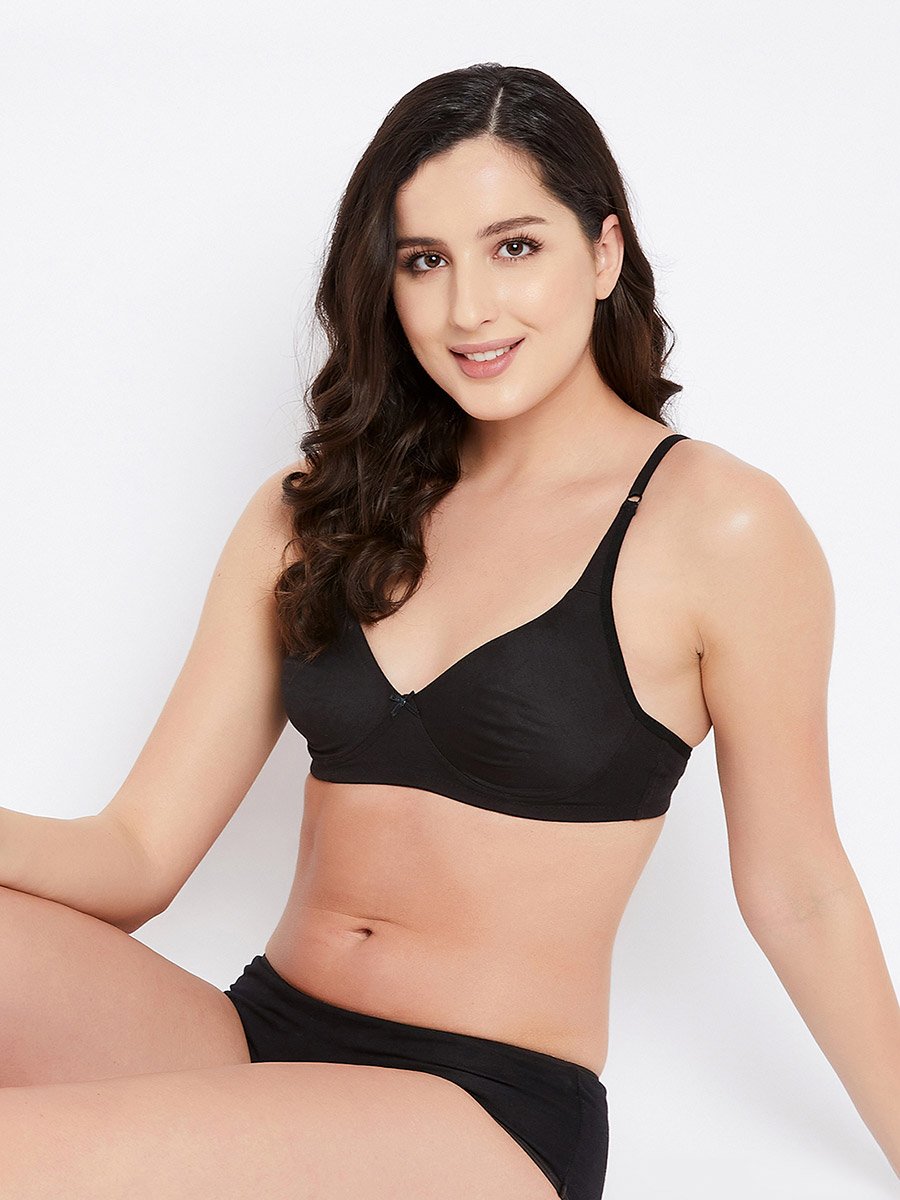 Pack of 2 - Non-Padded Non-Wired Cotton T-Shirt Bra