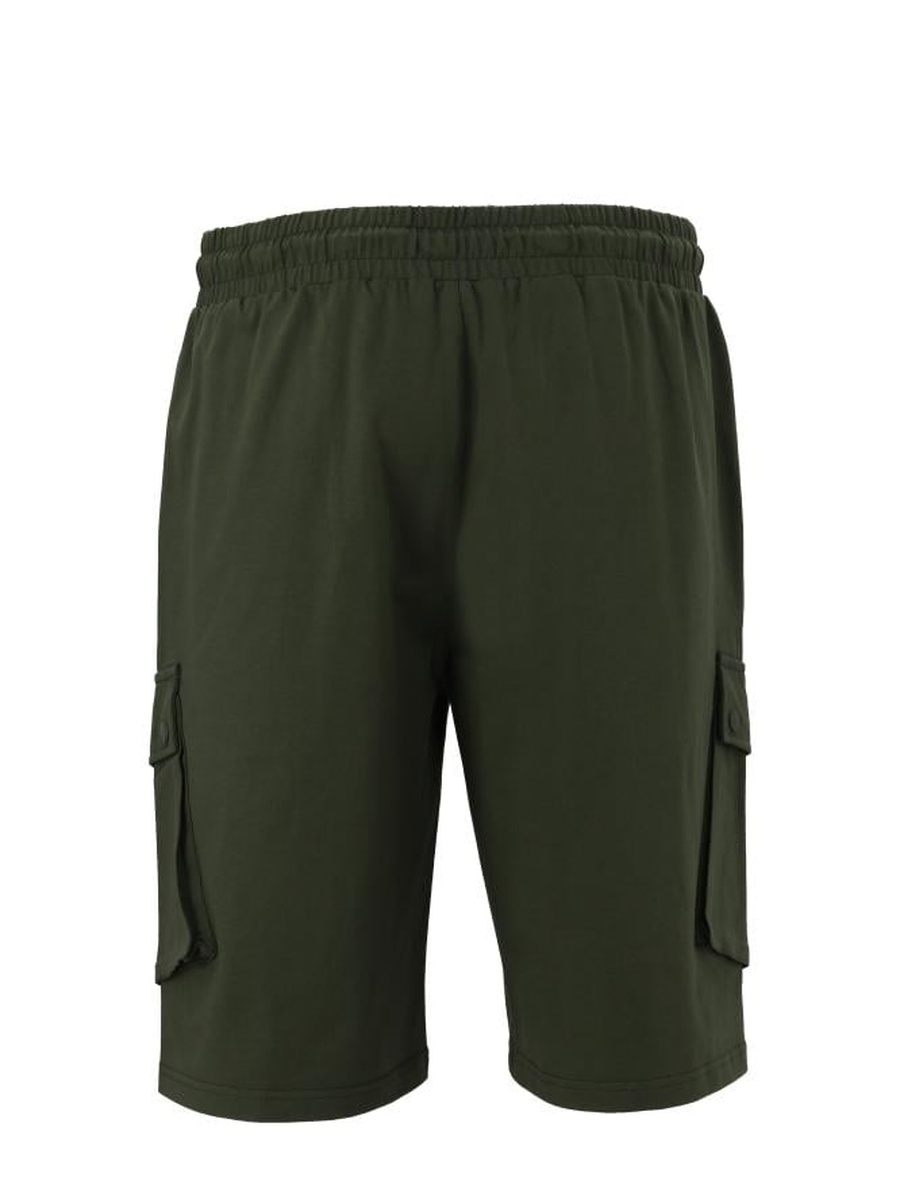 Men Cotton Cargo Shorts with Drawstring