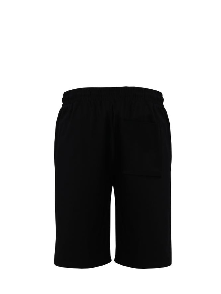 Men Logo Detail Casual Shorts with Drawstring