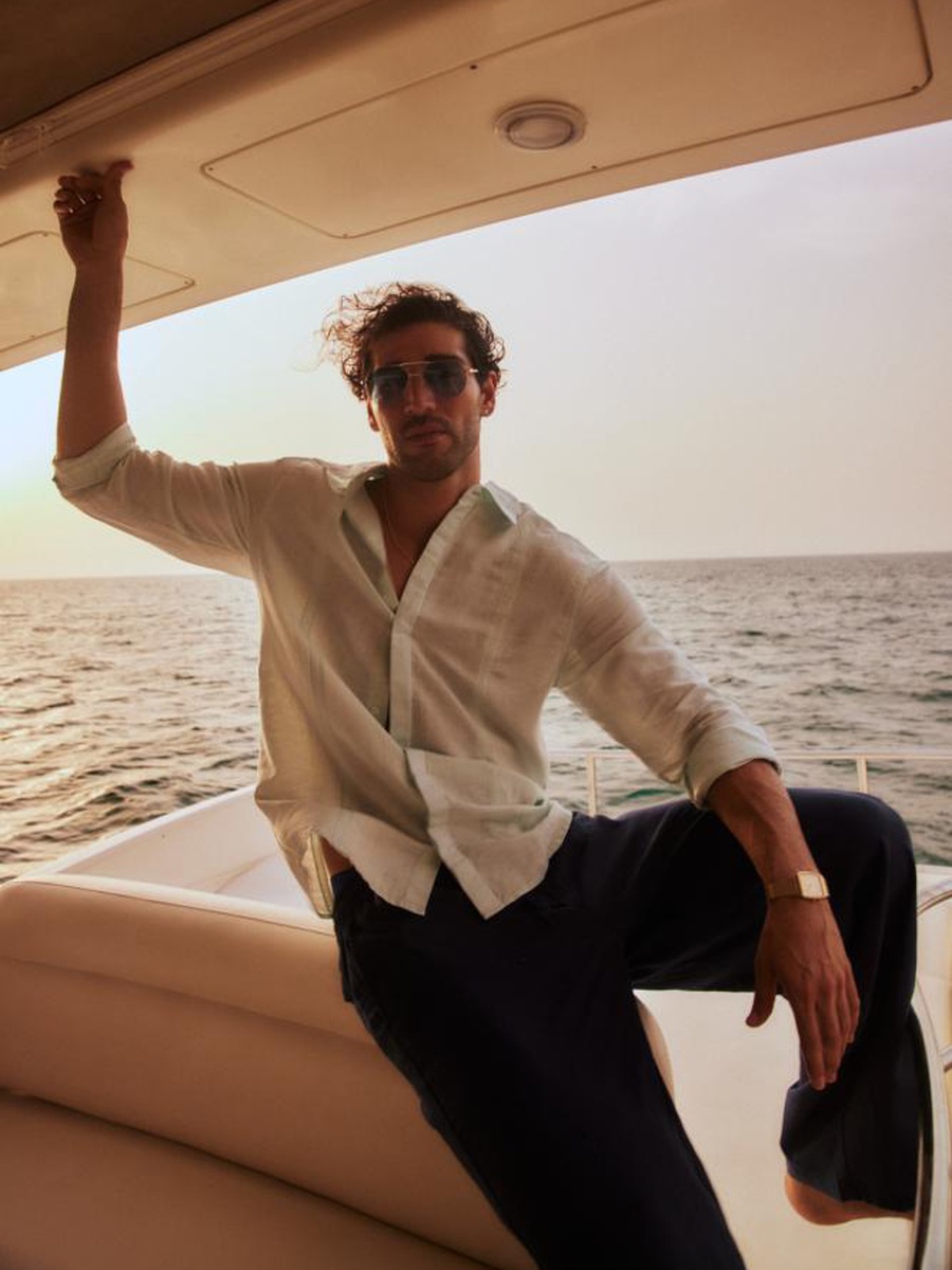 Men Linen Casual Shirt
