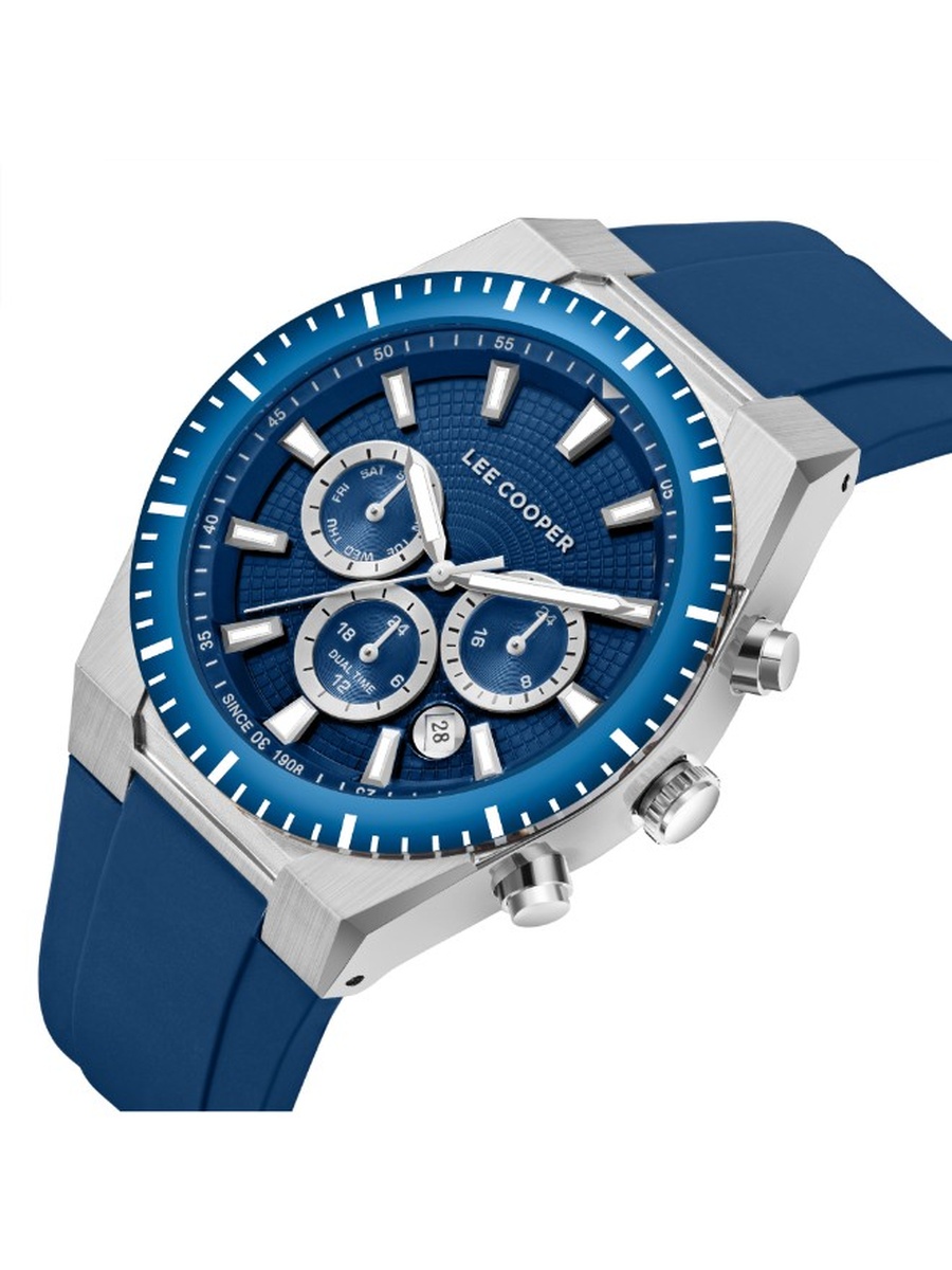 JP25 Multi Function Watch with Silicone Strap - LC08088.399, Dark Blue ...