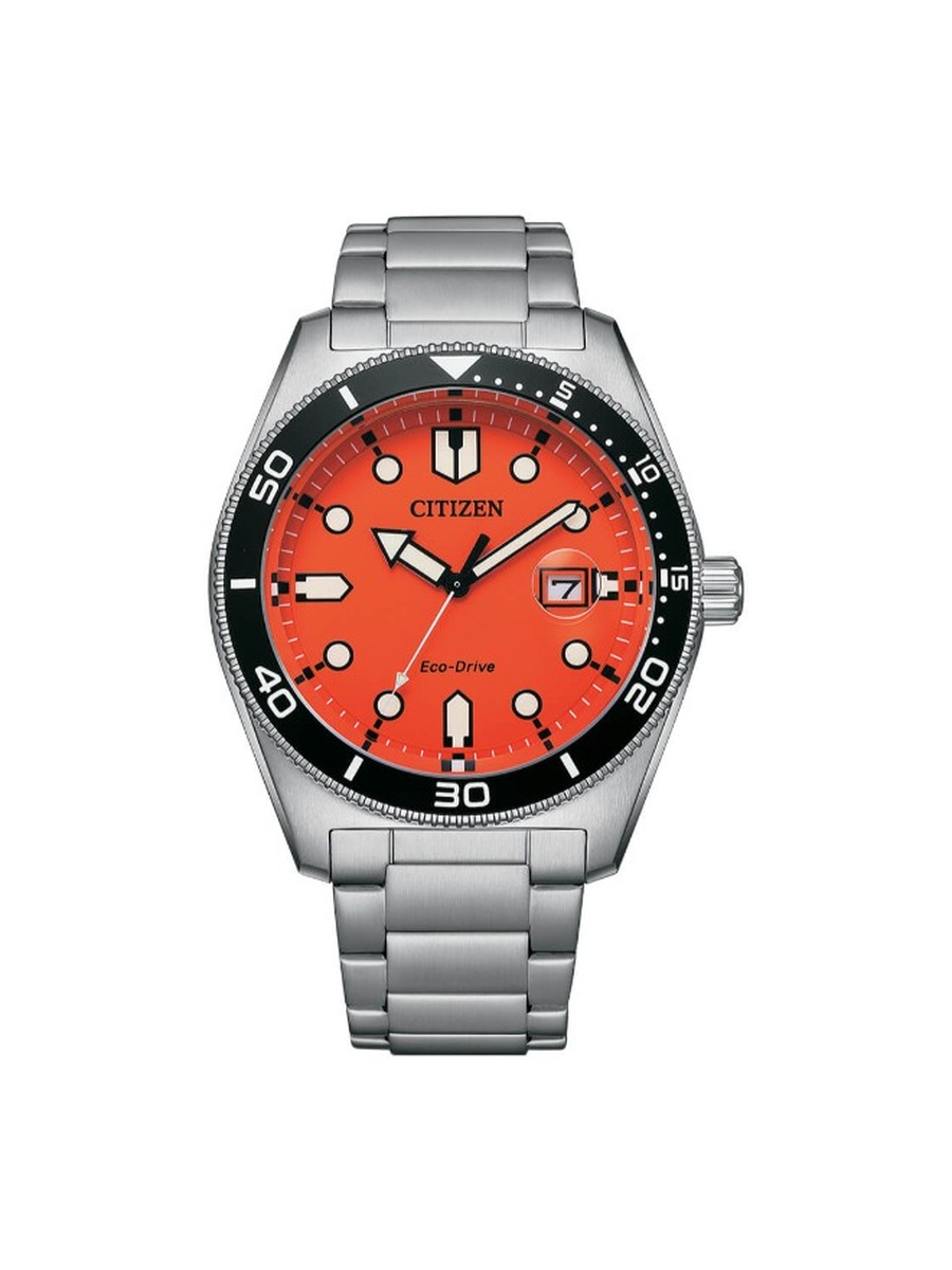 Eco-Drive Light Powered Movement Analog Watch AW1760-81X, Silver