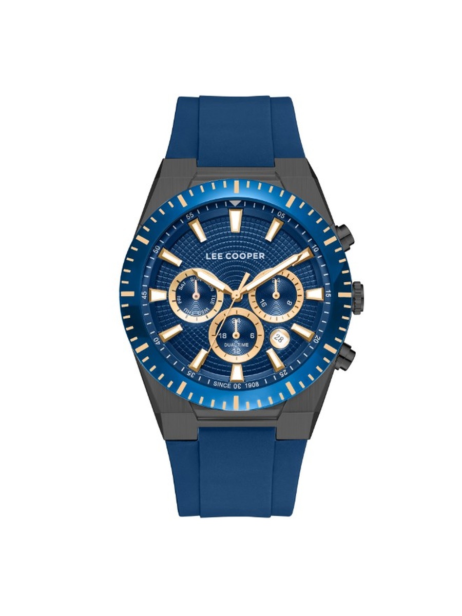 JP25 Multi Function Watch with Silicone Strap - LC08088.999, Dark Blue