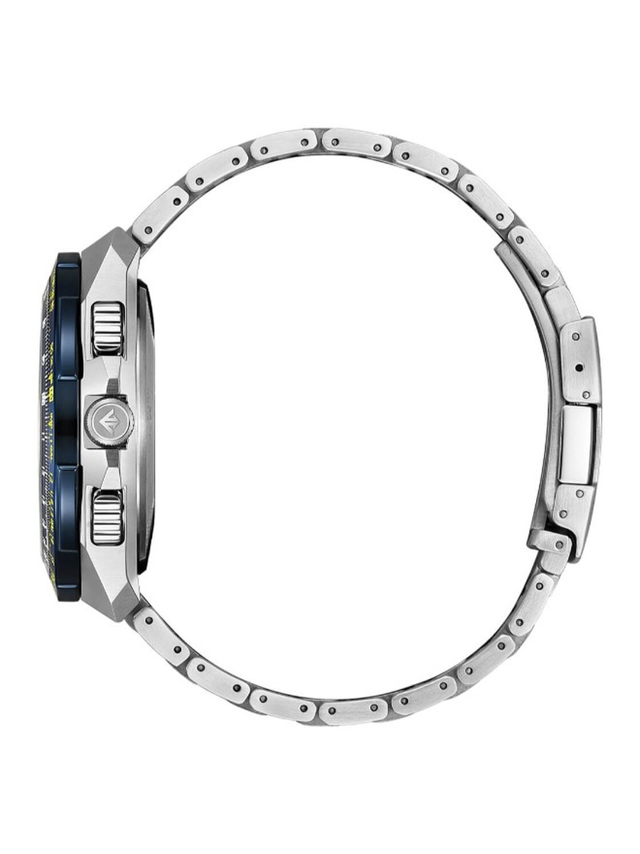 Eco-Drive Light Powered Movement Analog Watch - JY8125-54L, Silver