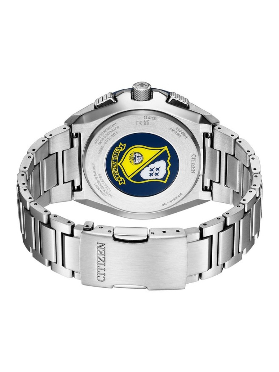 Eco-Drive Light Powered Movement Analog Watch - JY8125-54L, Silver