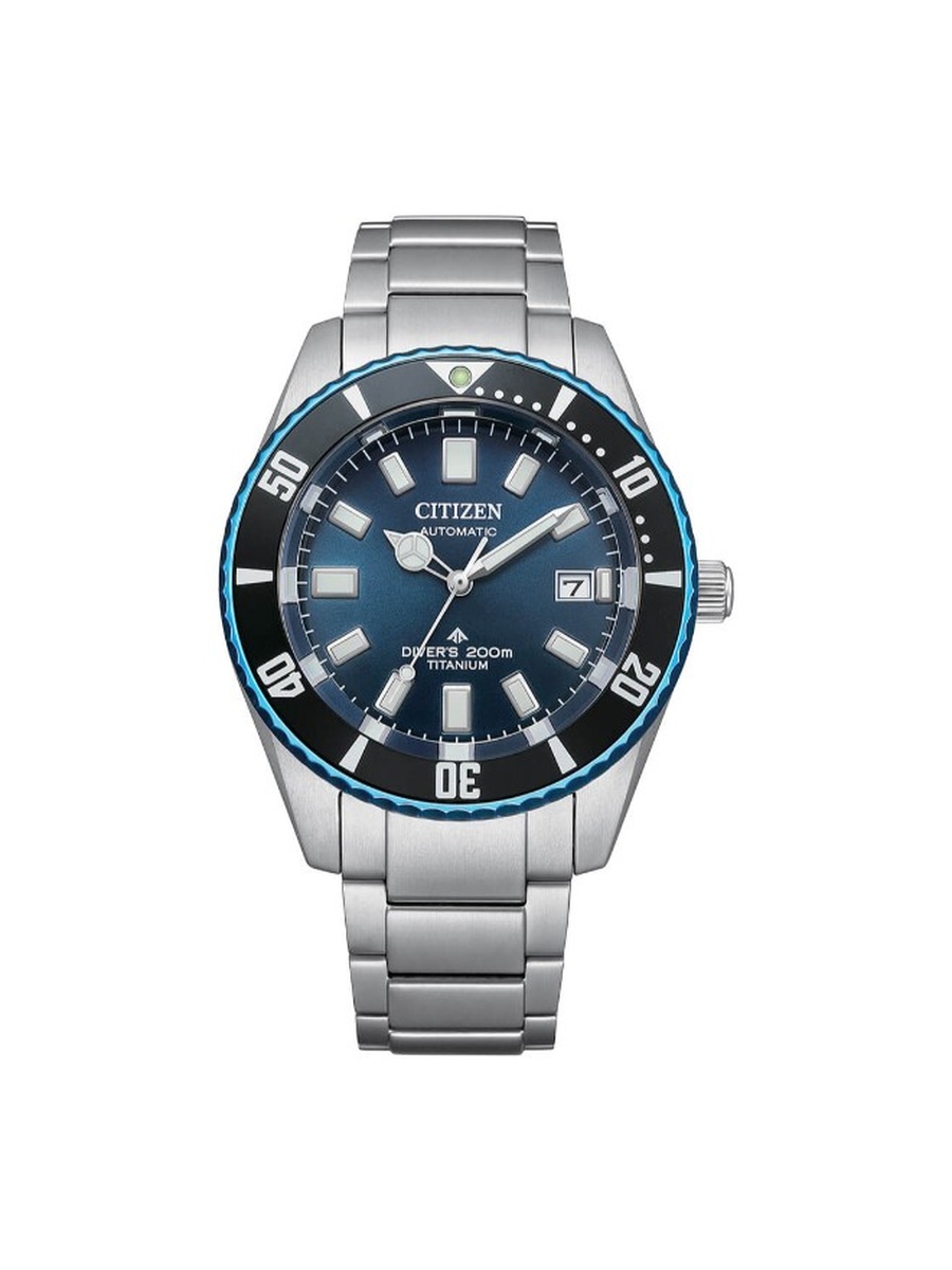 Automatic Movement Watch with Super Titanium DLC Coating Strap - NB6026-56L, Silver