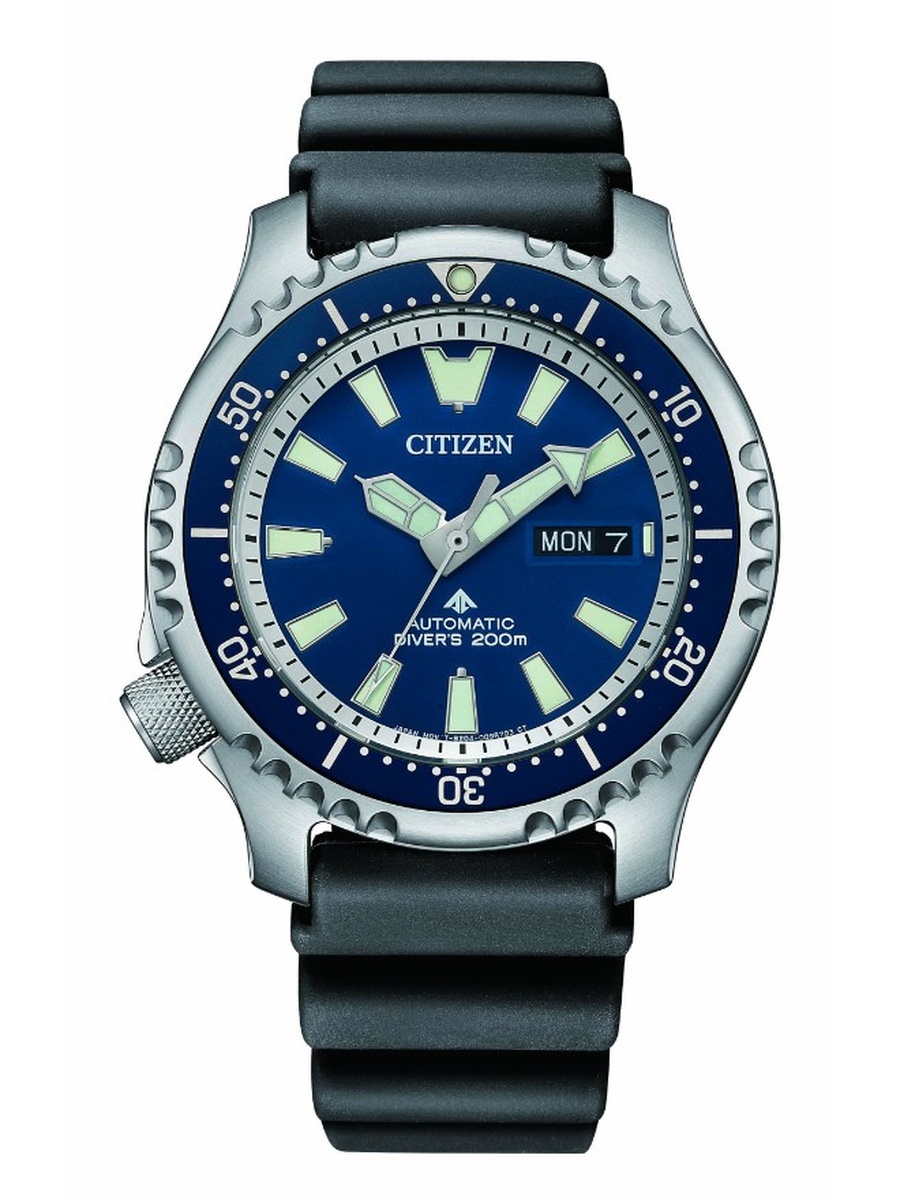 Promaster Marine Automatic Movement Watch with Stainless Steel Strap - NY0161-63L, Silver