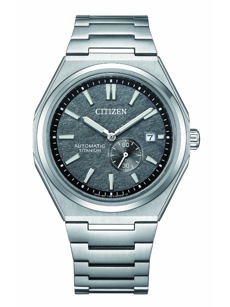 Automatic Movement Watch with Super Titanium Strap - NJ0180-80H, Silver