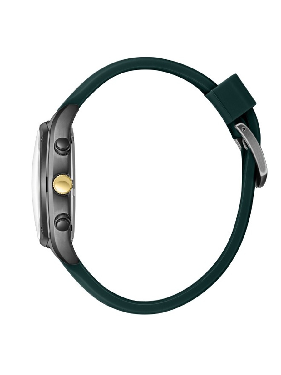 VX9JE1 Multi Function Watch with Silicone Strap - LC08237.065, Dark Green
