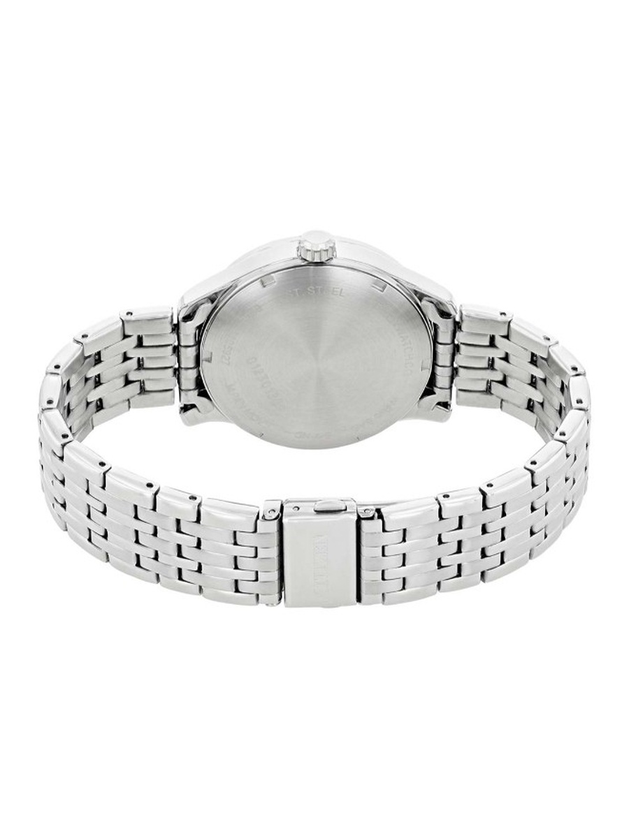 Mechanical Day and Date Automatic Movement Watch with Stainless Steel Strap - NH8350-59A, Silver