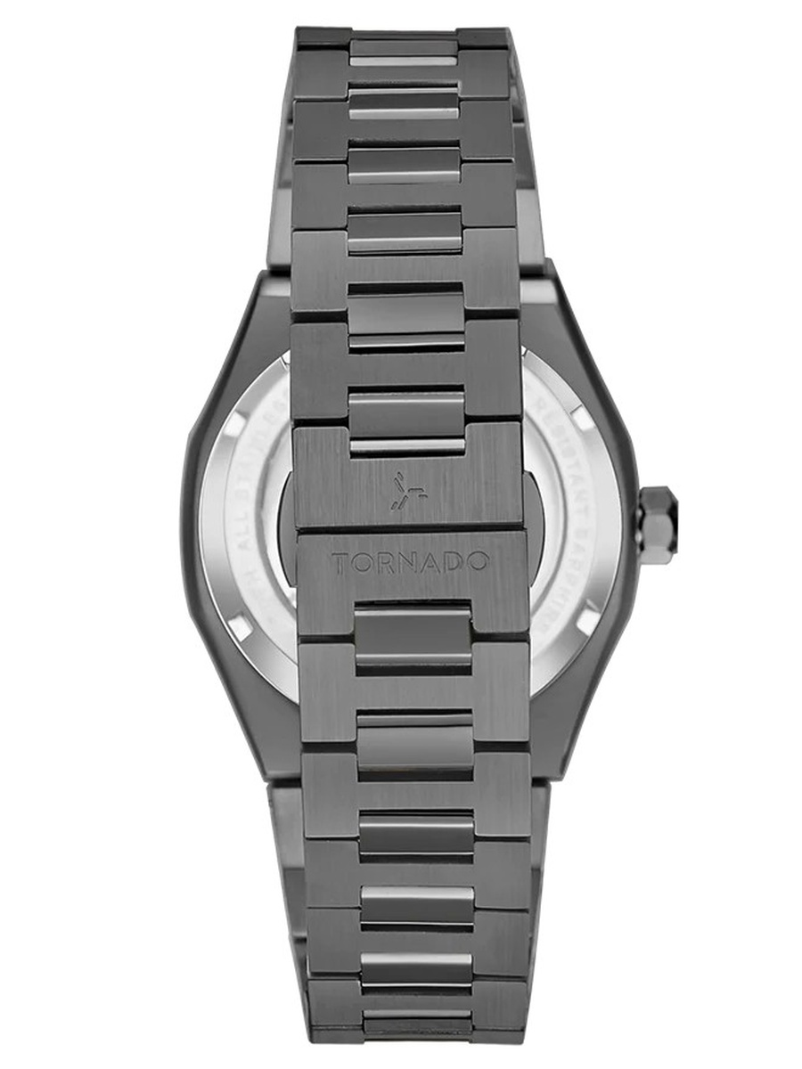 NH70 Automatic Movement Watch with Stainless Steel Strap - T24303-XBXXK, Grey