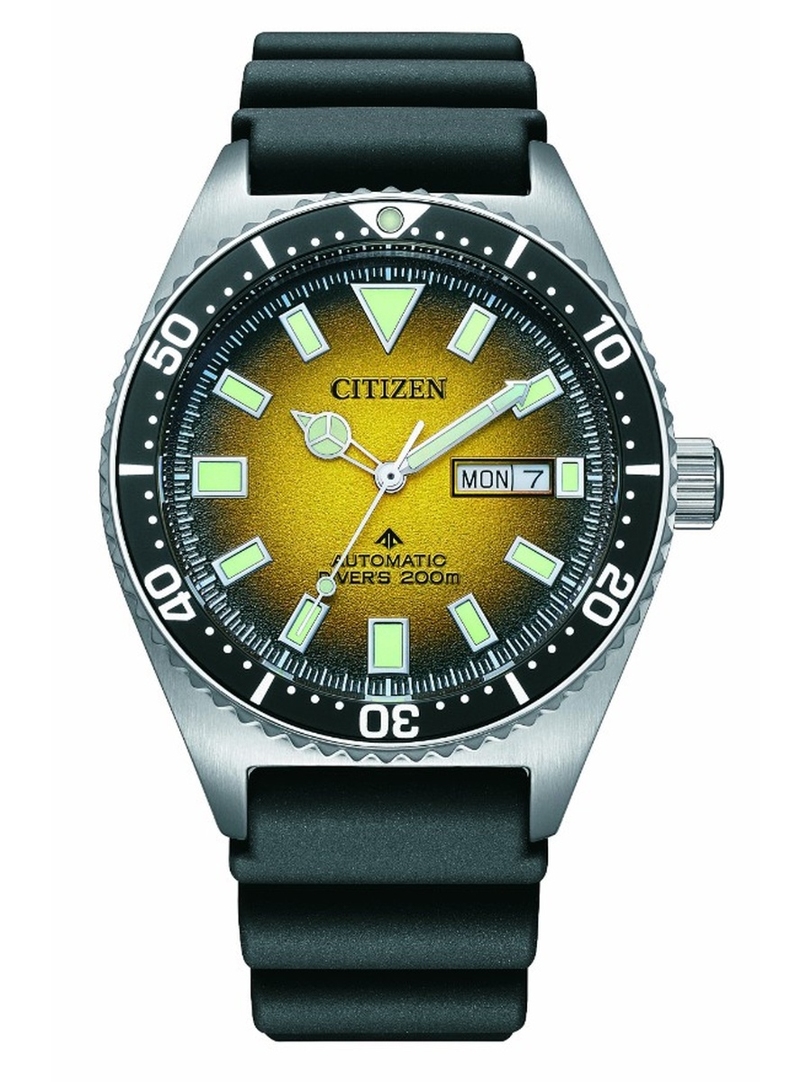 Automatic Movement Watch with PU Strap - NY0120-01X, Black