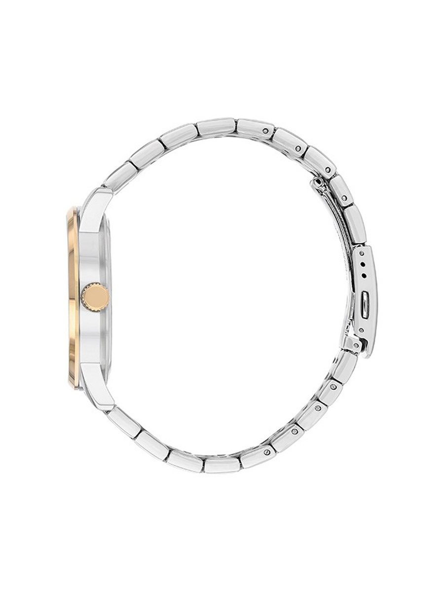 Quartz Movement Analog Watch with Stainless Steel Strap - AK5006-58A, Two Tone