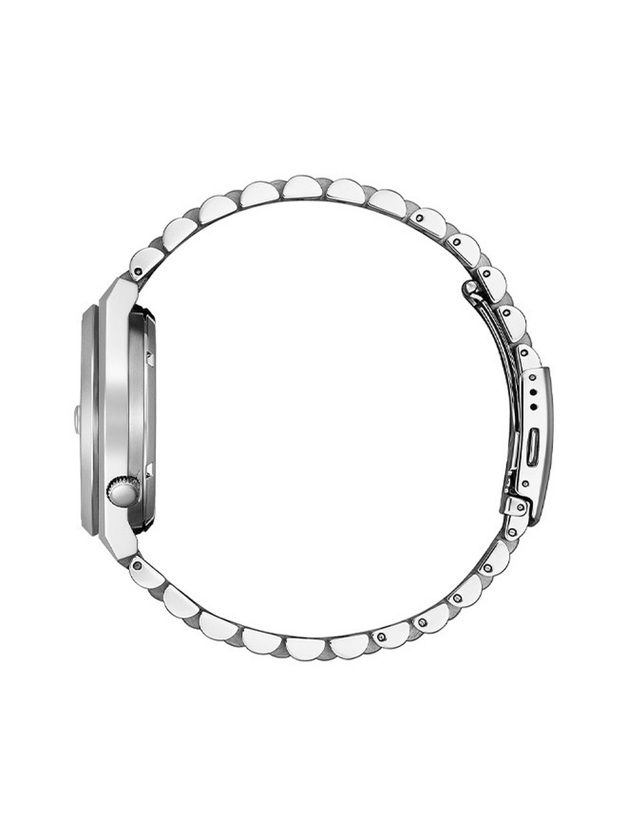 Automatic Movement Watch with Stainless Steel Strap - NJ0151-88Z, Silver
