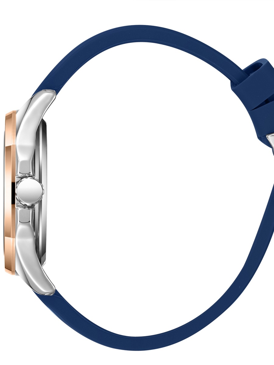VJ20C1 Analog Watch with Silicone Strap - LC08254.599, BLUE