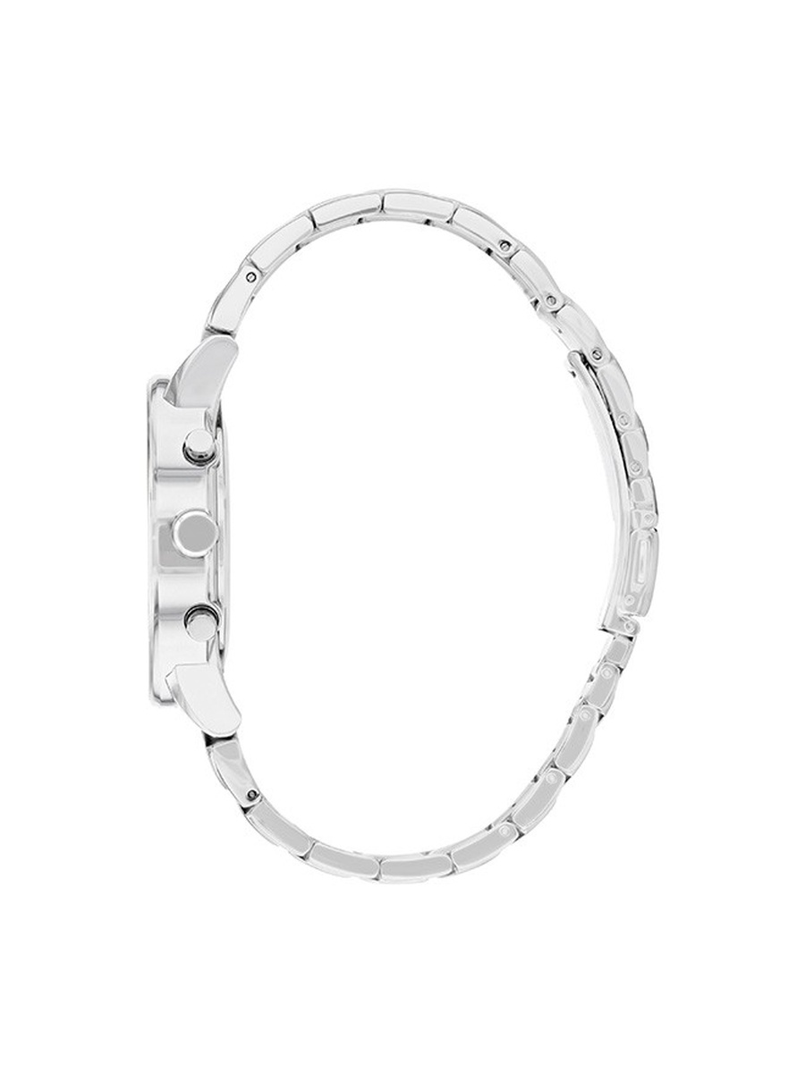 Eco-Drive Light Powered Movement Analog Watch with Stainless Steel Strap - AT2240-51E, Silver