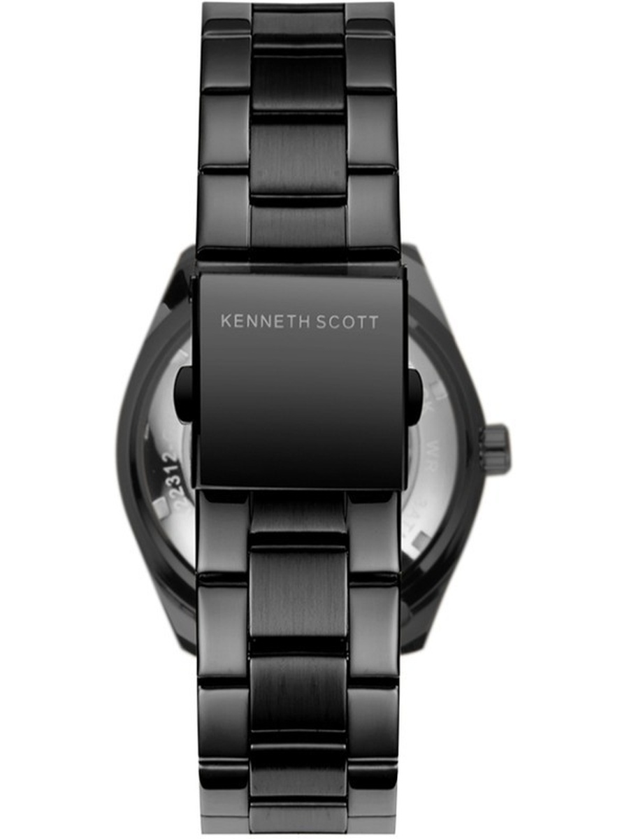 Quartz Movement Watch with Mechanical Display - K22312-BBBB, Black