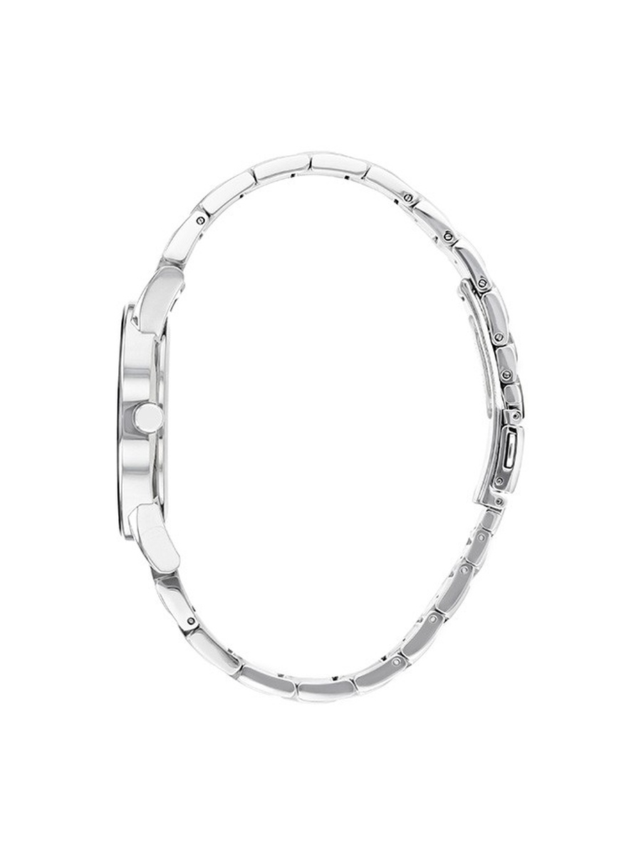 Eco-Drive Light Powered Movement Analog Watch with Stainless Steel Strap - AU1060-51E, Silver