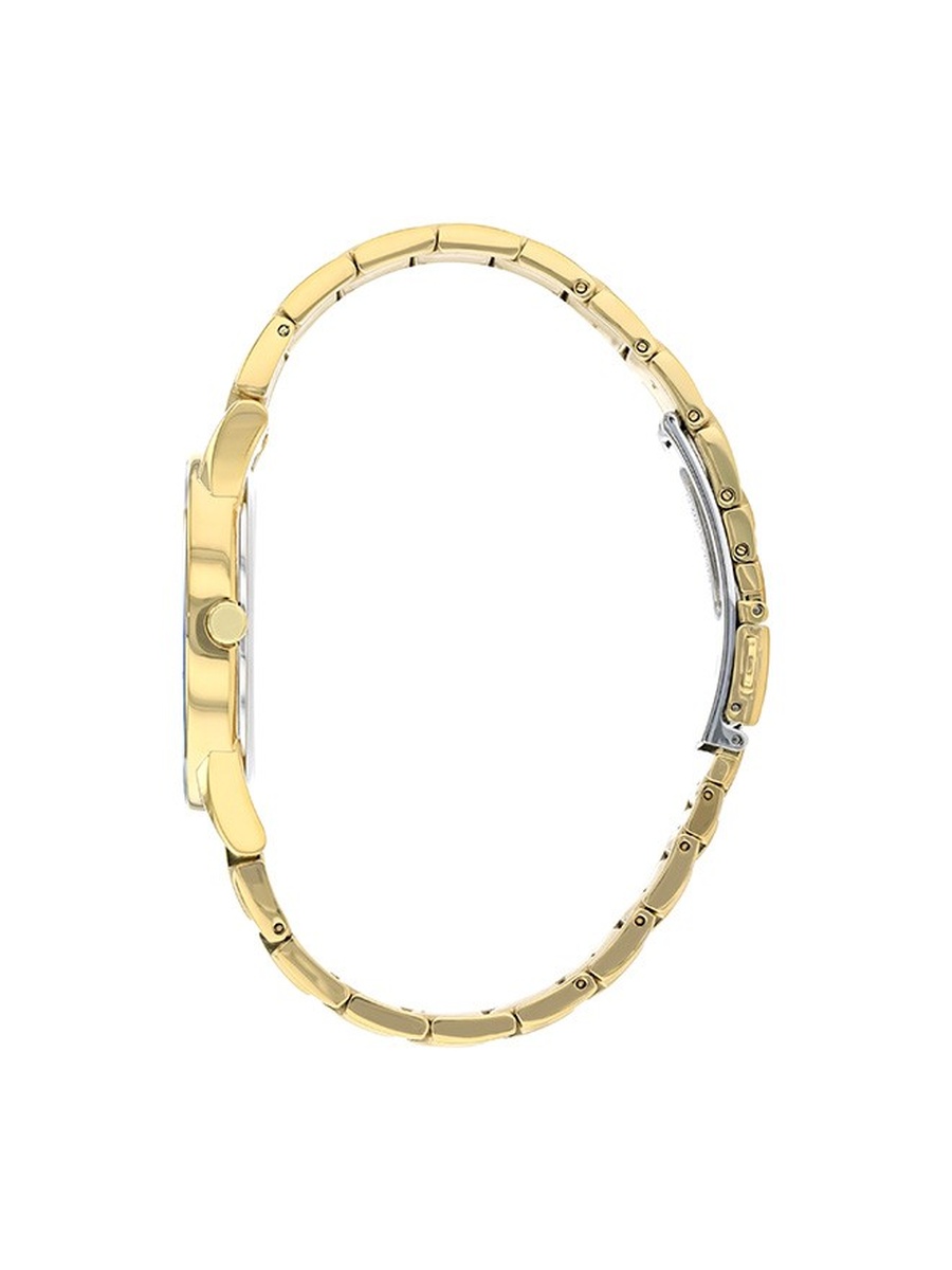 Eco-Drive Light Powered Movement Analog Watch with Gold Plating Strap - AU1062-56E, Gold