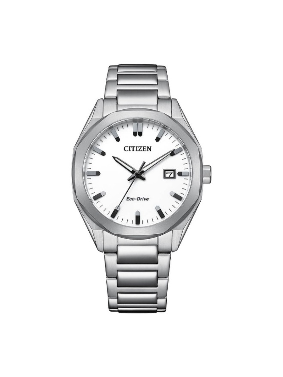Eco-Drive Light Powered Movement Analog Watch BM7620-83A, Silver
