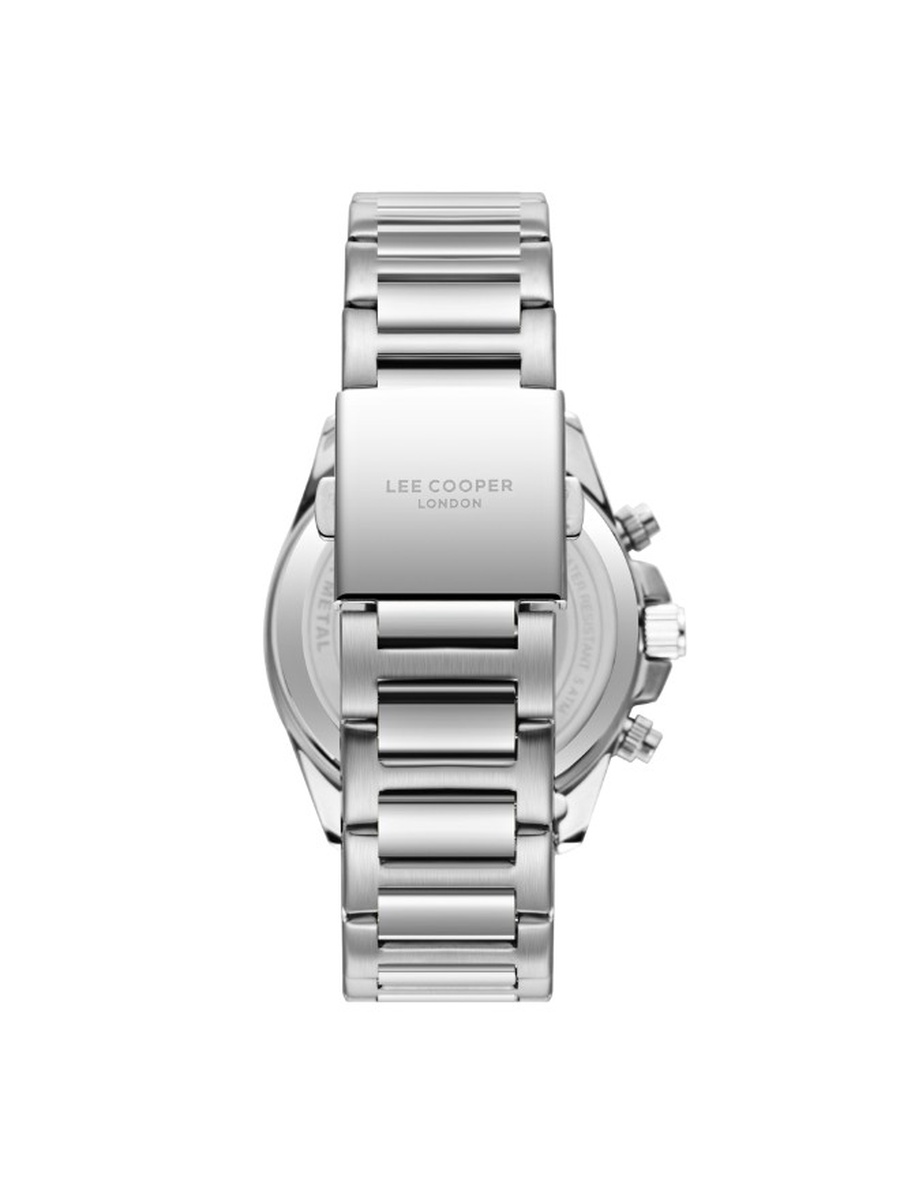 VX9JE1 Multi Function Watch with Metal Strap - LC08215.360, Silver