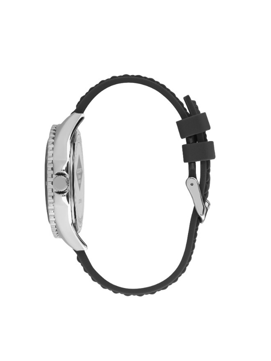 2315 Analog Watch with Silicone Strap - LC07361.301, Black