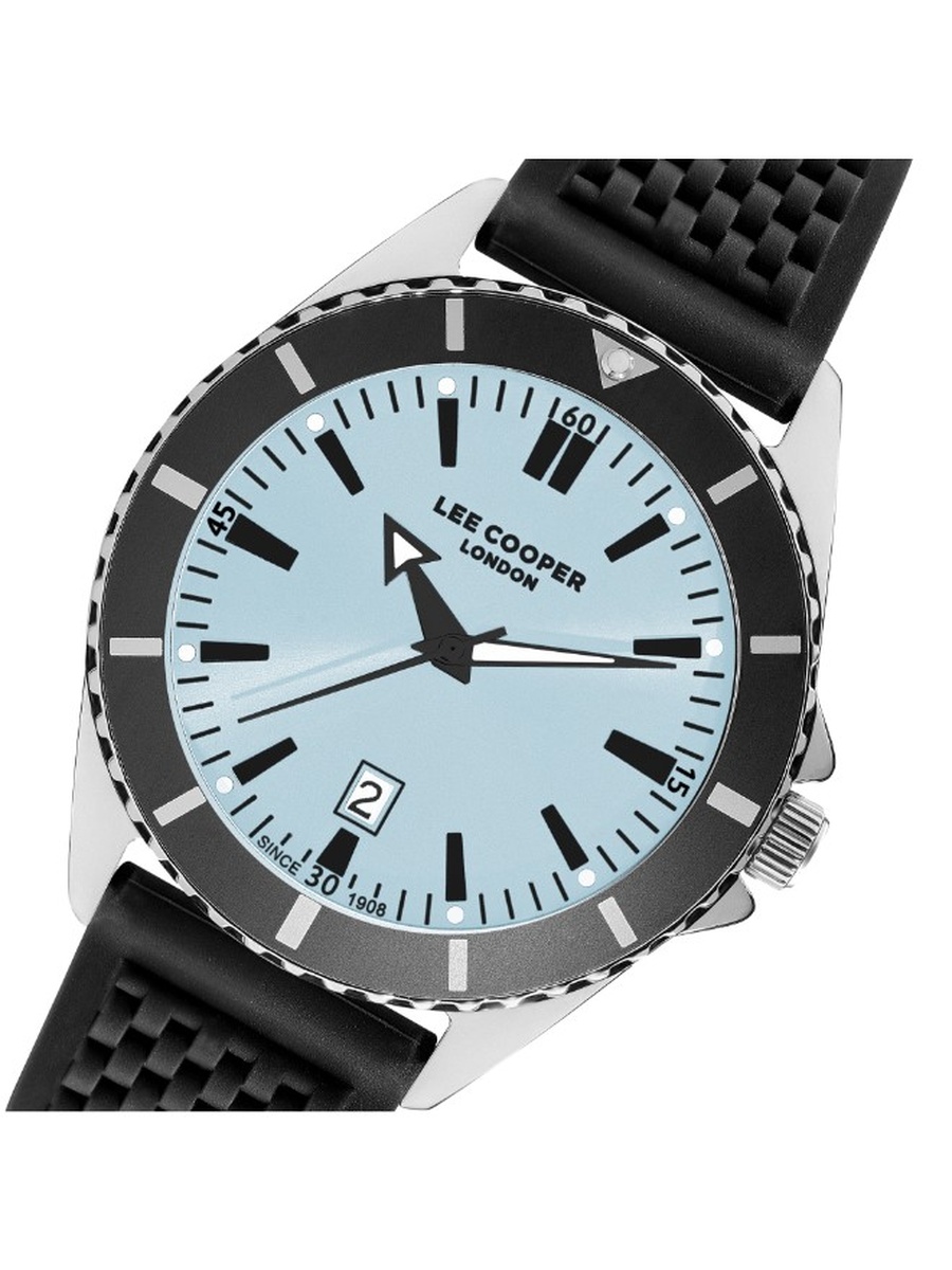 2315 Analog Watch with Silicone Strap - LC07361.301, Black