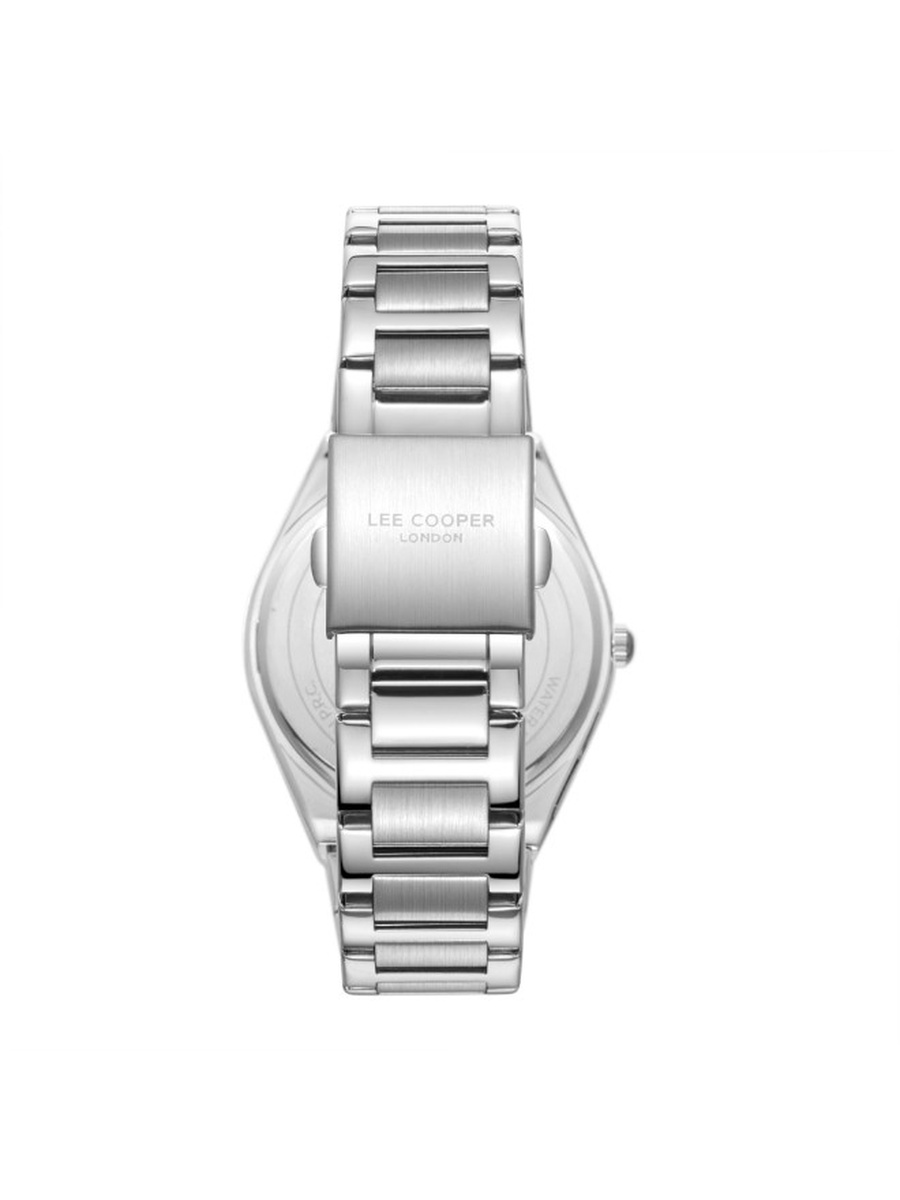 AX32 Analog Watch with Metal Strap - LC08262.380, Silver