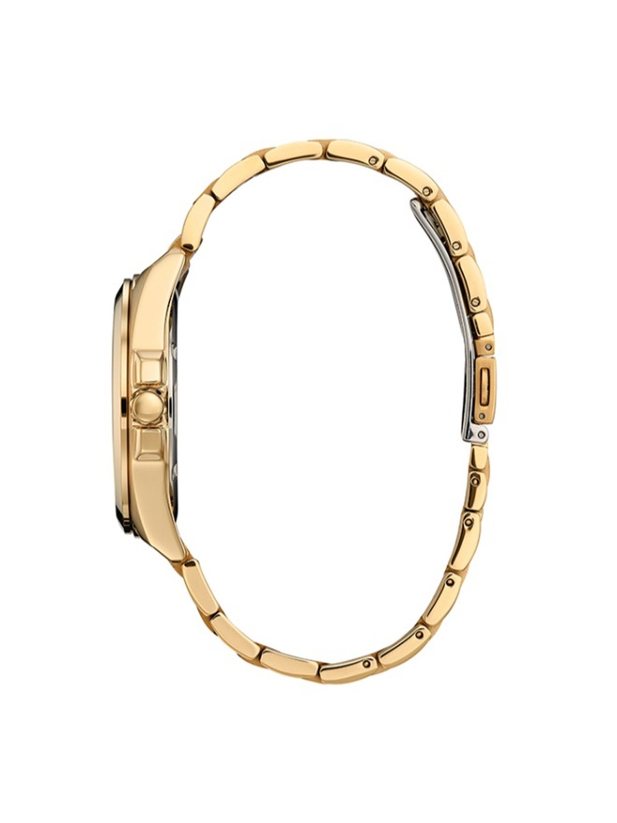Eco-Drive Light Powered Movement Analog Watch with Stainless Steel Strap - BM7532-54L, Gold