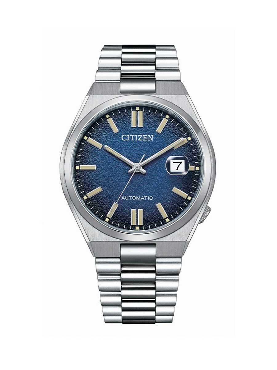 Automatic Movement Watch with Stainless Steel Strap - NJ0151-88L, Silver