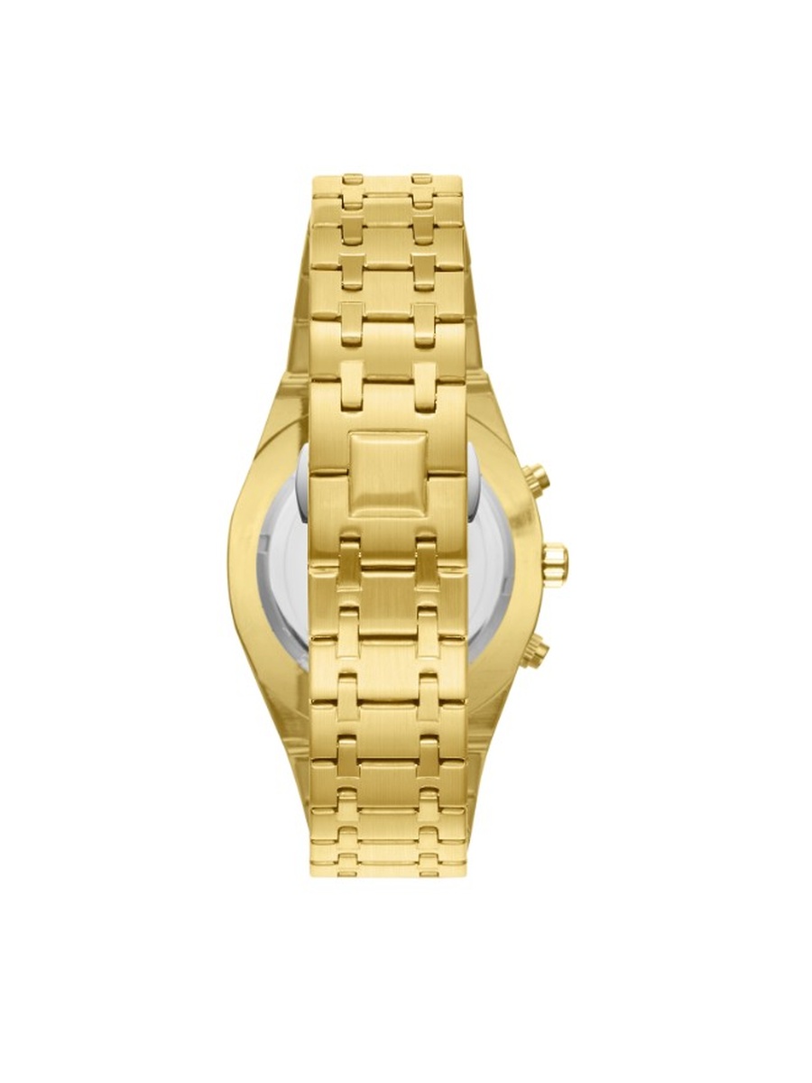 Quartz Multi Function Watch with Stainless Steel Strap - K24112-GBGW, Gold