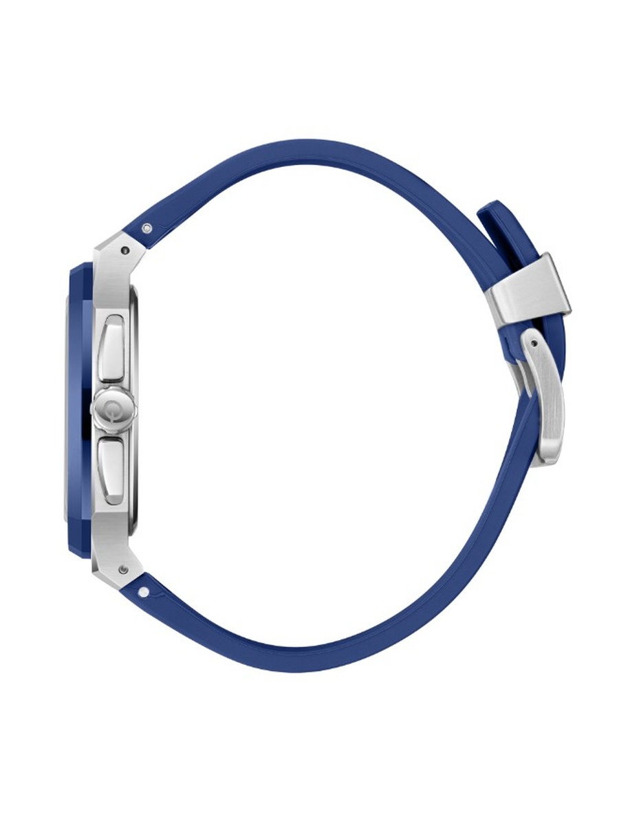 VR34A Chronograph Watch with Silicone Strap - HNG1033.389, Dark Blue