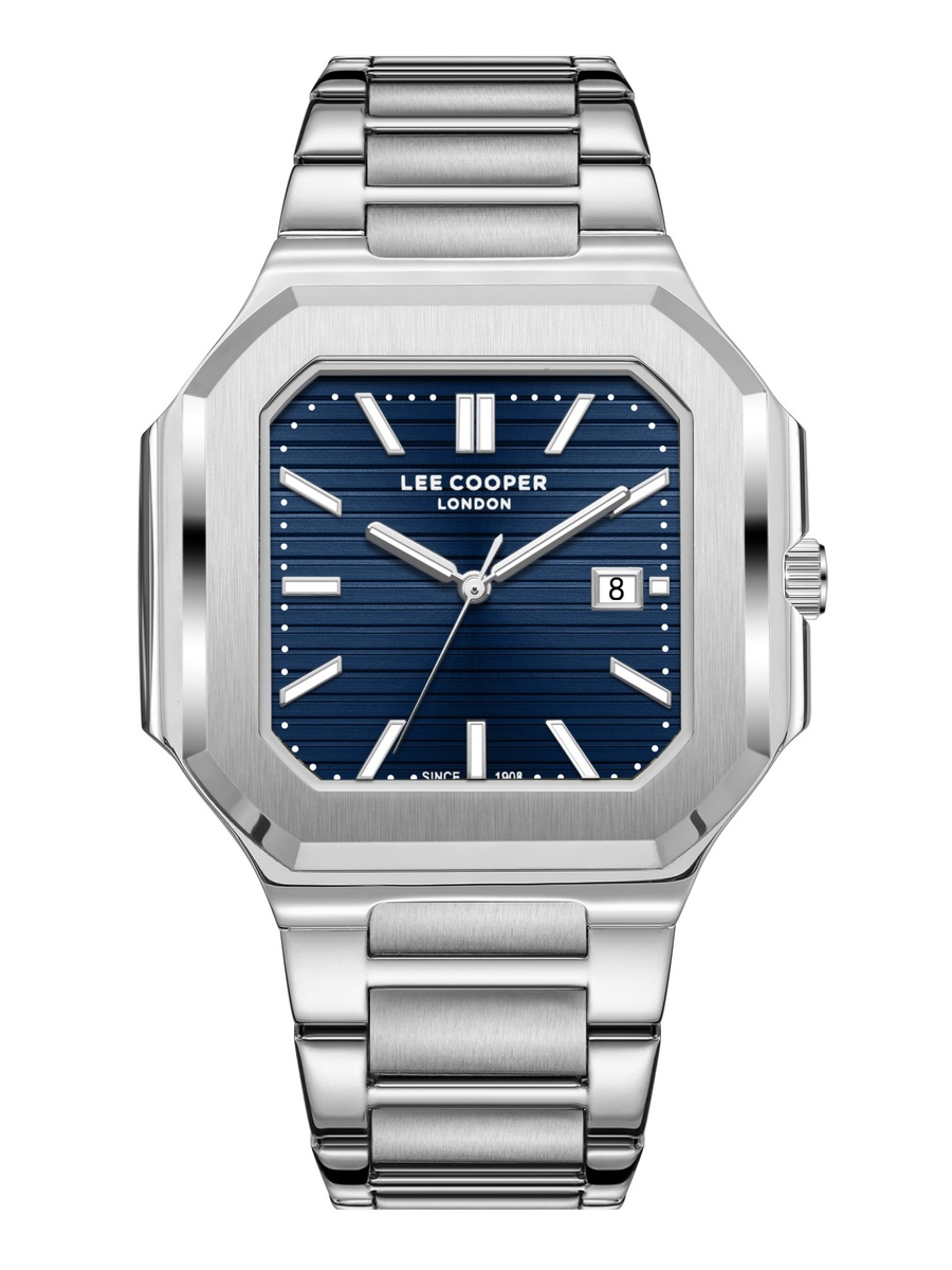 AX32A11 Analog Watch with Metal Strap - LC08269.390, Silver
