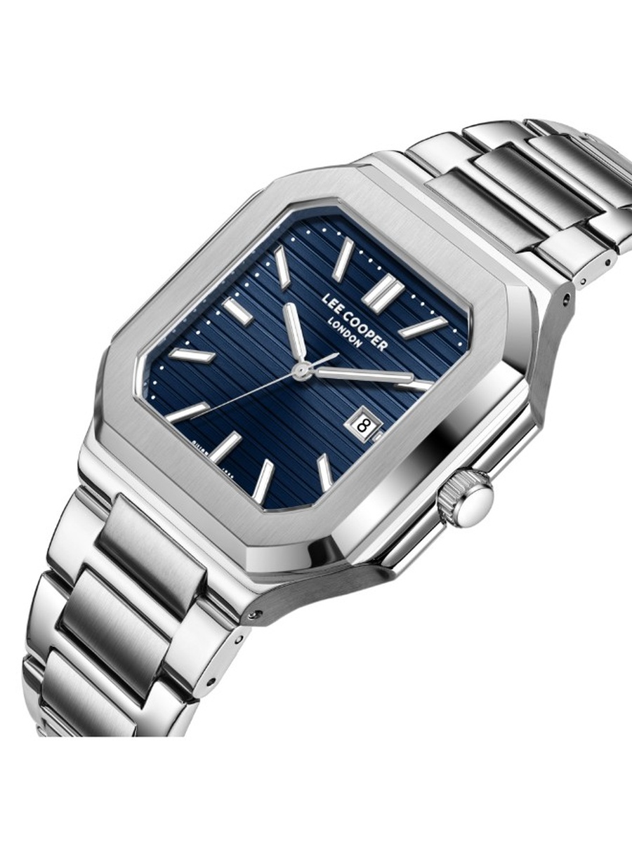 AX32A11 Analog Watch with Metal Strap - LC08269.390, Silver