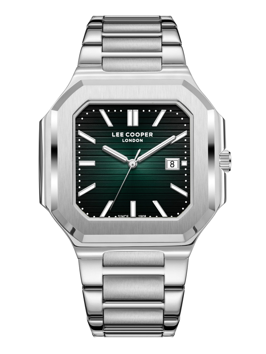 AX32A11 Analog Watch with Metal Strap - LC08269.370, Silver