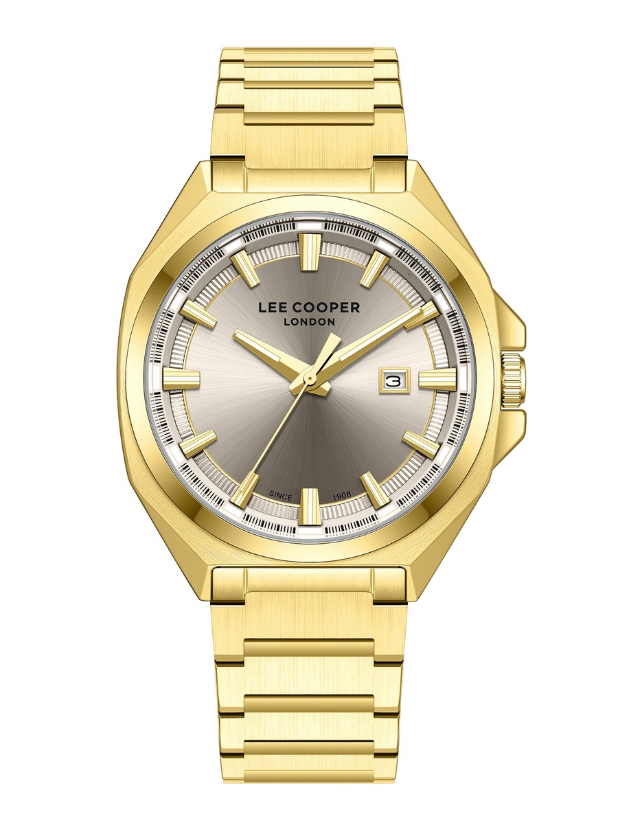 AX32A11 Analog Watch with Metal Strap - LC08271.160, Gold