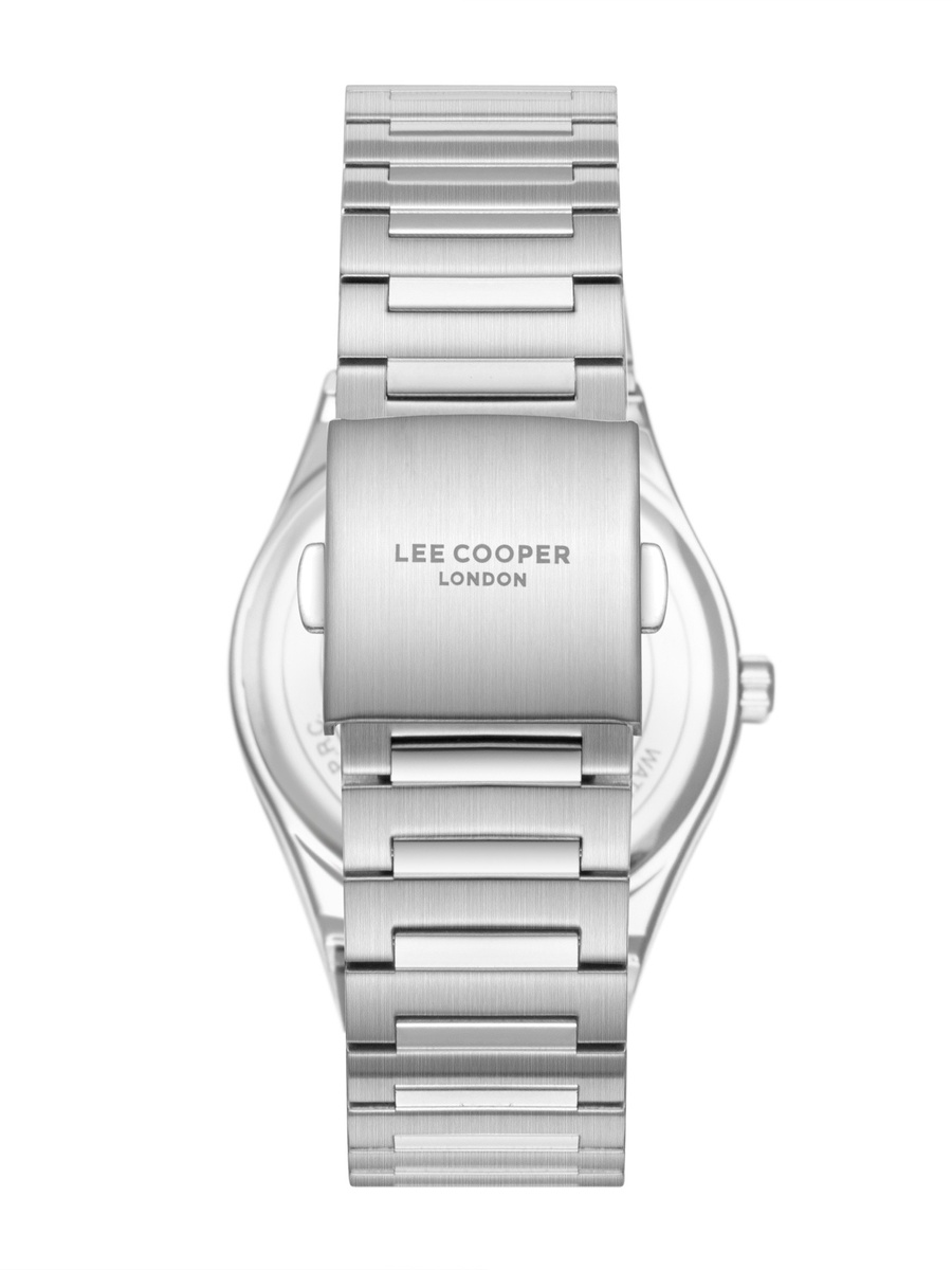 VX42E11 Analog Watch with Metal Strap - LC08288.300, Silver