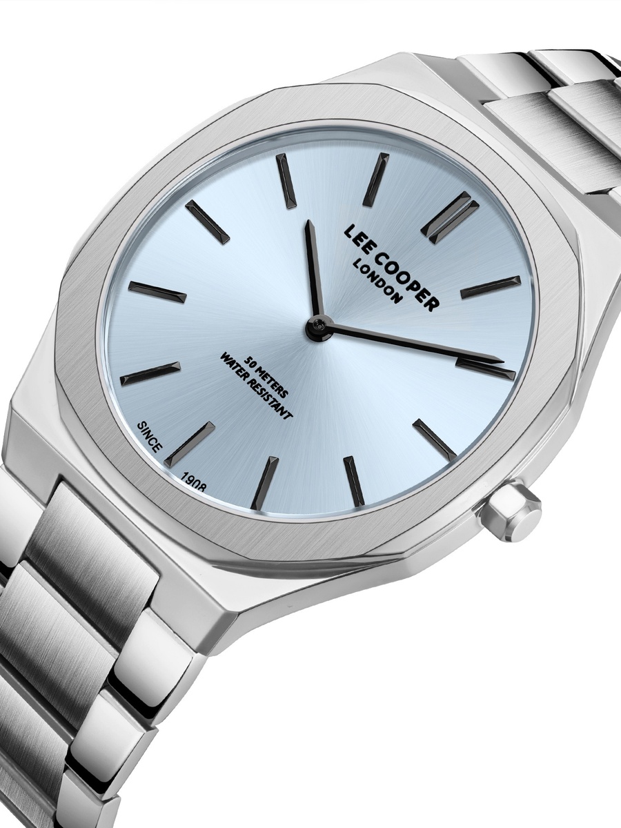 VJ20C1 Analog Watch with Metal Strap - LC08275.300, Silver