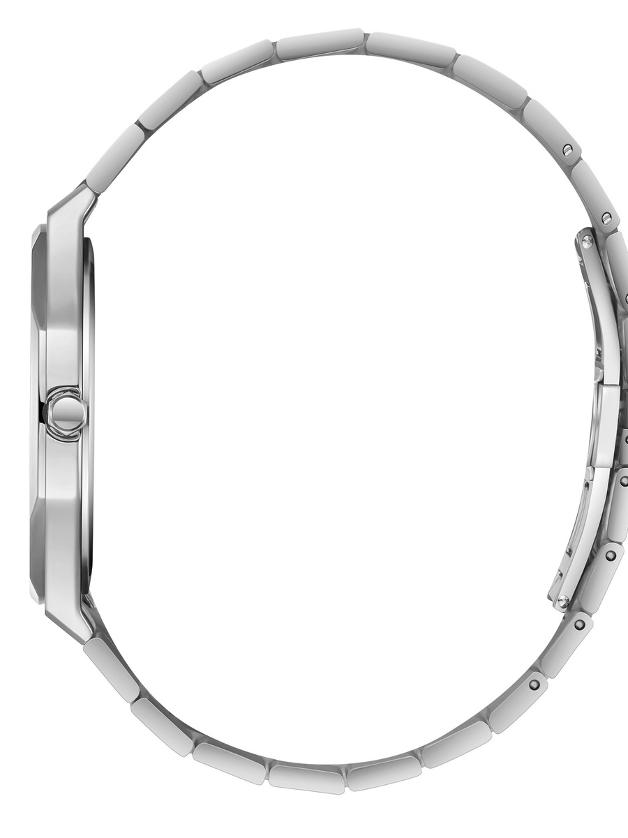 VJ20C1 Analog Watch with Metal Strap - LC08275.300, Silver