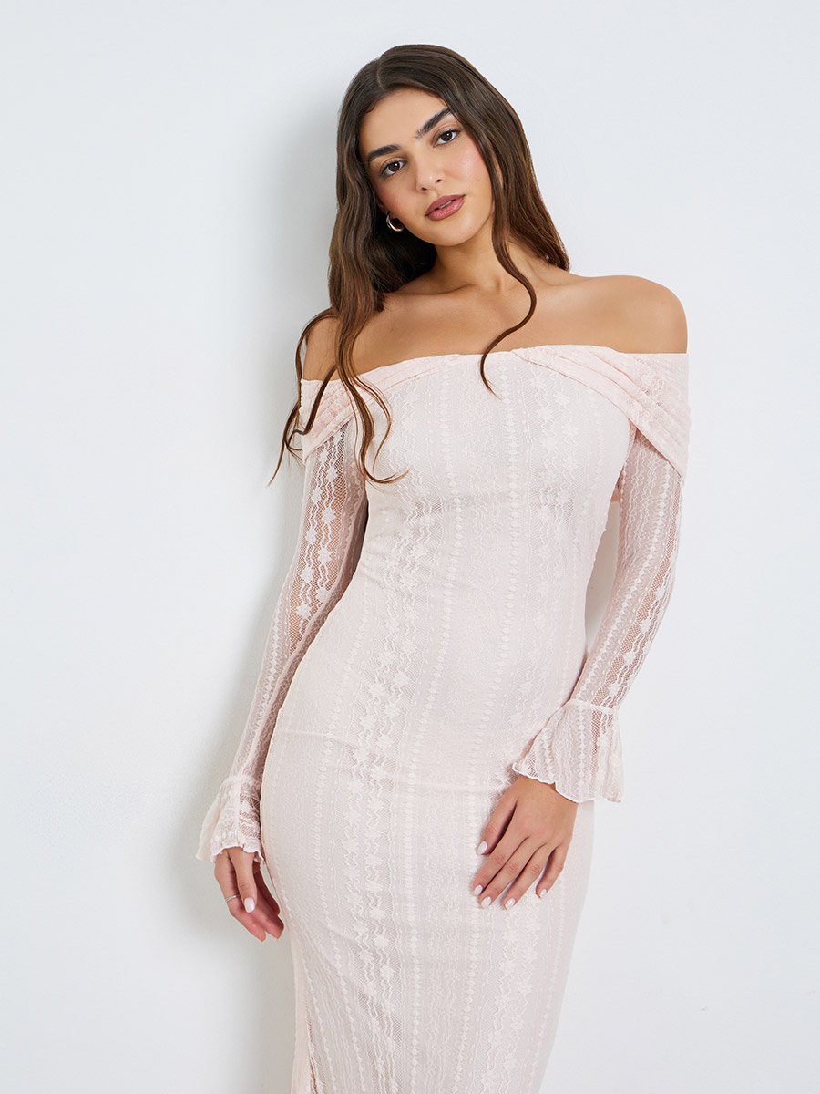 blush pink bodycon midi dress Bodycon Dress Chic Blush Pink Dress Bodycon Dress Sleeveless Dress Lulus FLOWER STRIPES OFF-WHITE VMA's Best Dressed Tribute. Color:custom color from color chart A chic choice for