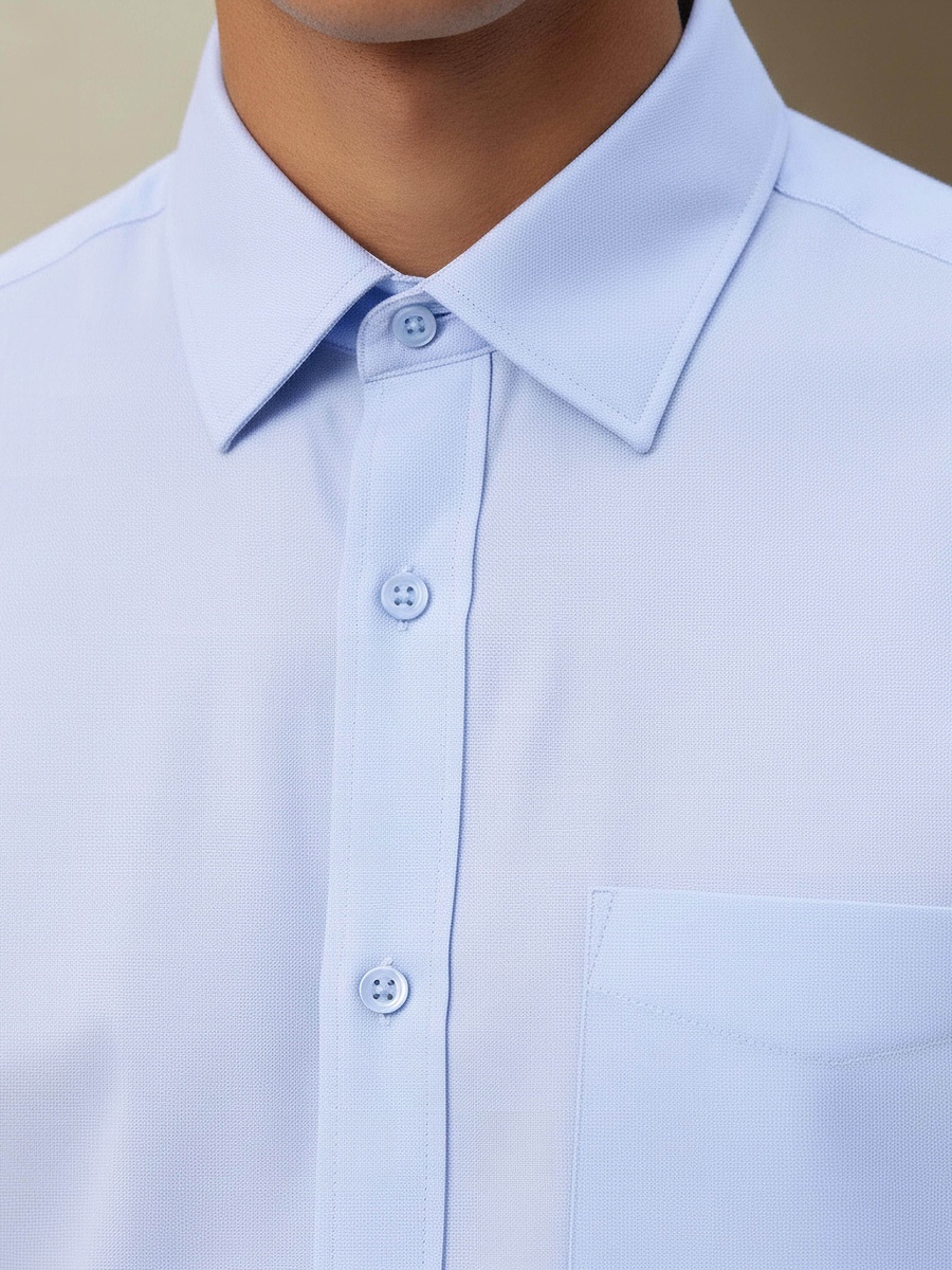 Men Regular Fit Collared Philaphil Long Sleeves Shirt