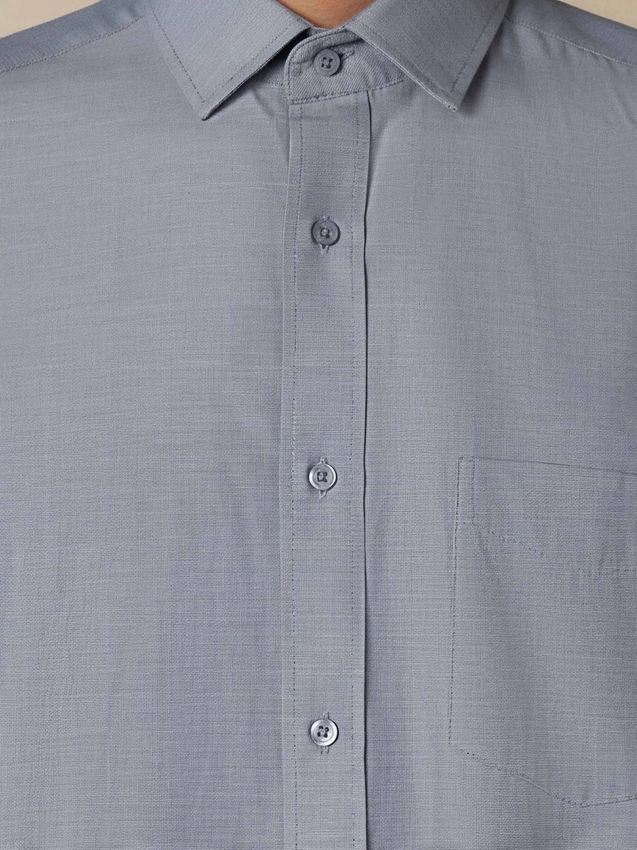 Men Regular Fit Collared Philaphil Long Sleeves Shirt