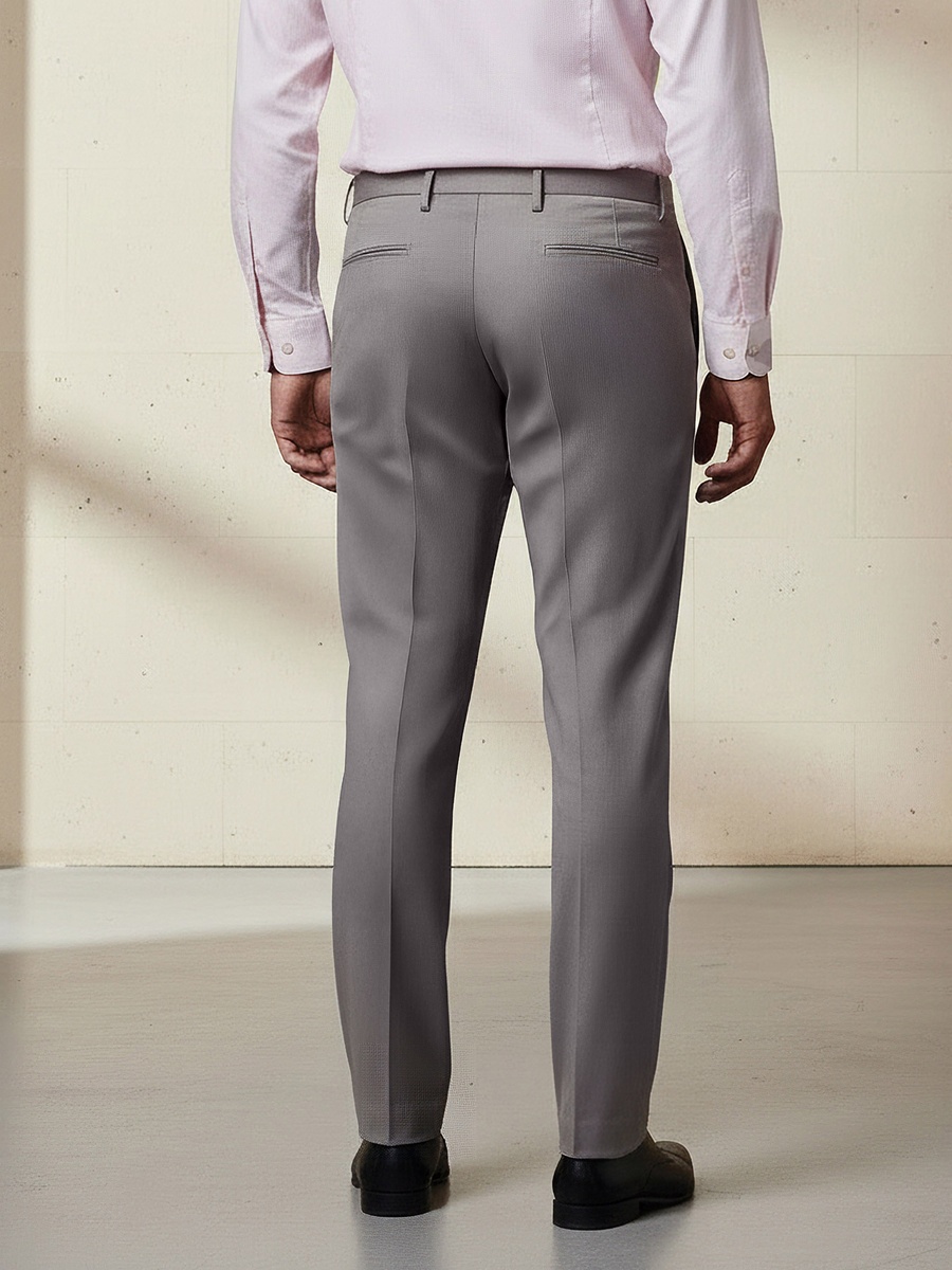 Men Slim Fit Formal Trousers
