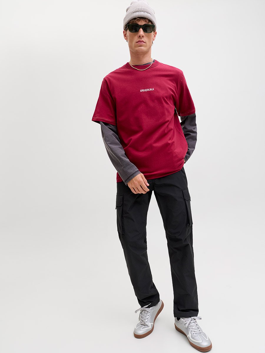 Relaxed Fit Cargo Joggers