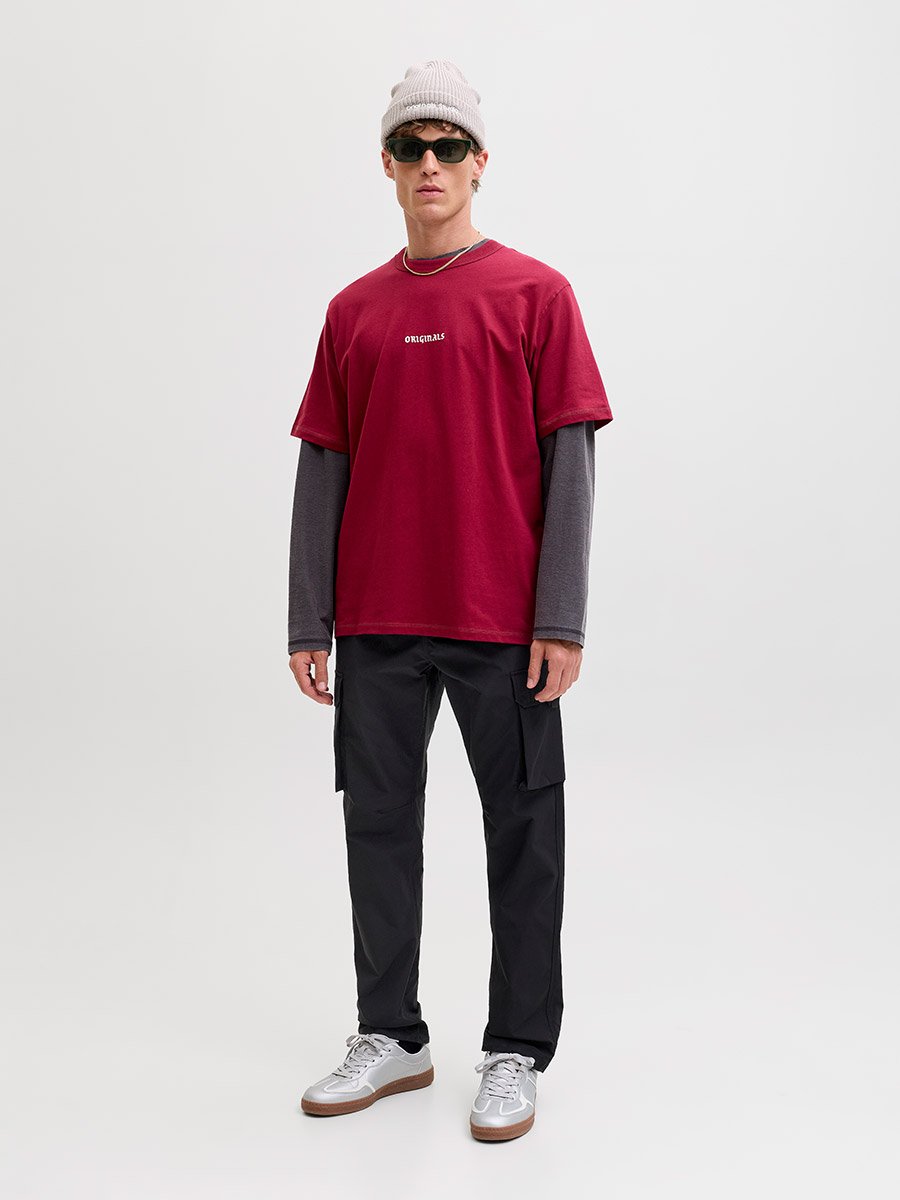 Relaxed Fit Cargo Joggers