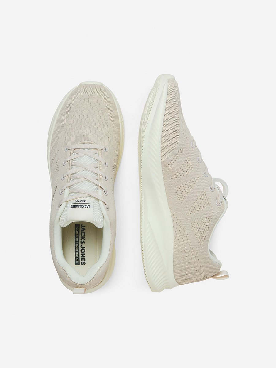 Lace Up Knit Sneakers