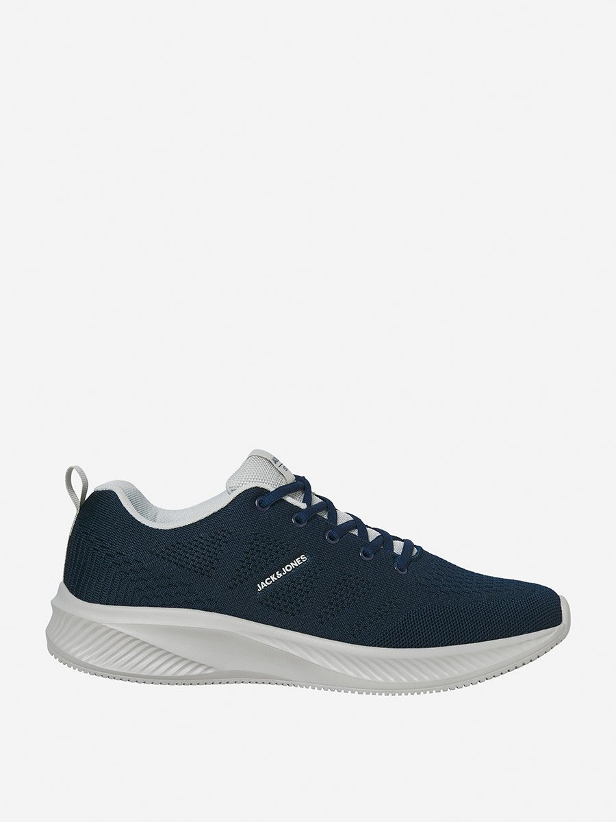 Lace Up Knit Sneakers