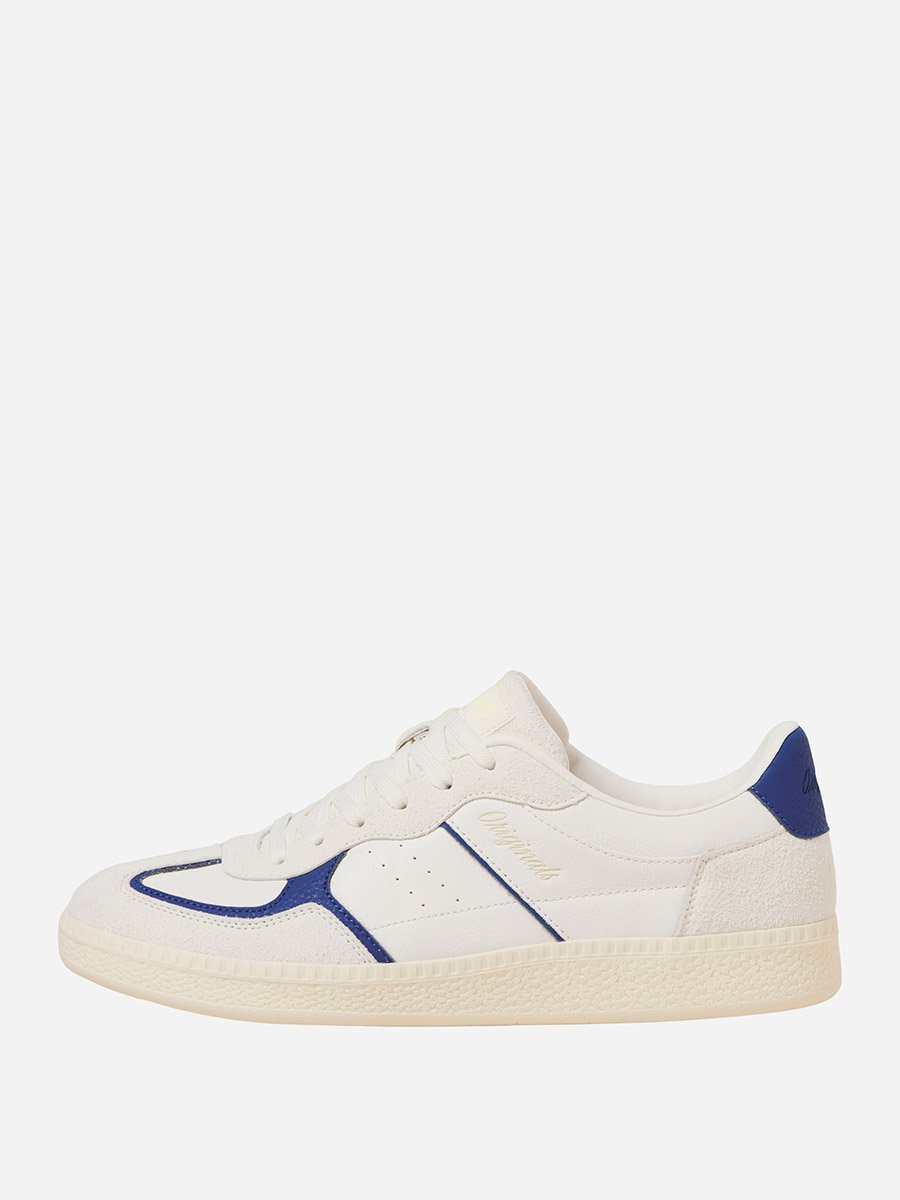 Contrast Trim Lace Up Sneakers
