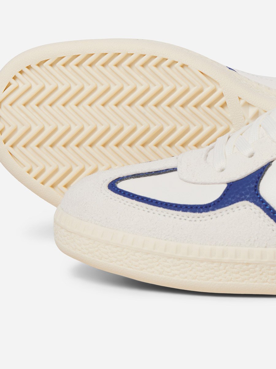 Contrast Trim Lace Up Sneakers